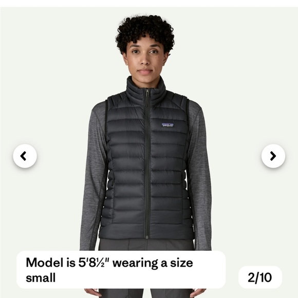 Patagonia Women's Down Sweater Vest size Xsmall NWOT - Picture 7 of 16